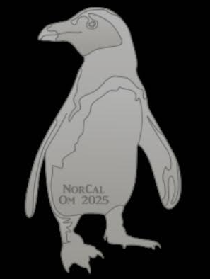 2025 3D Silver Penguin - Single