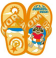 2025 Primary Orange Flip Flop - It's a Wonderful World! - Single