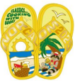 2025 Problem 3 Yellow Flip Flop- Classics...Cooking With Books - Single